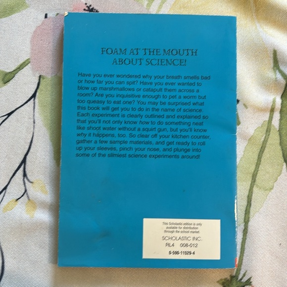 Vintage Icky Squishy Science Book - Picture 2 of 7